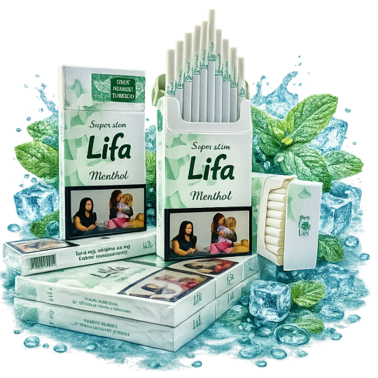 Ментоловые сигареты Super Slims — свежесть и тонкий формат