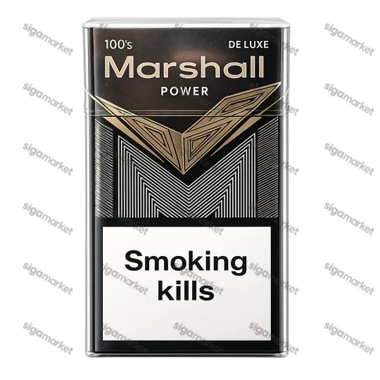 Marshall KS Black 100 – классические сигареты KS Black
