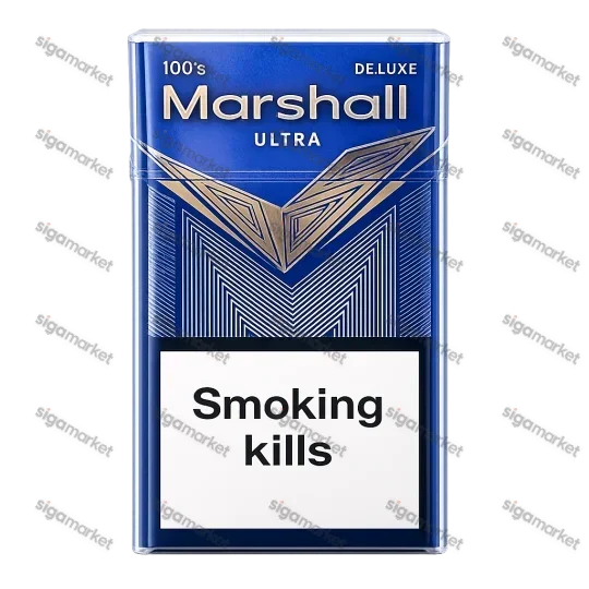 Marshall KS Blue 100's – мягкие сигареты King Size Blue
