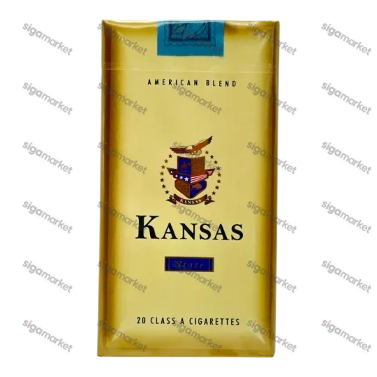 Kansas KS 94 mm Blue (мягкая пачка)