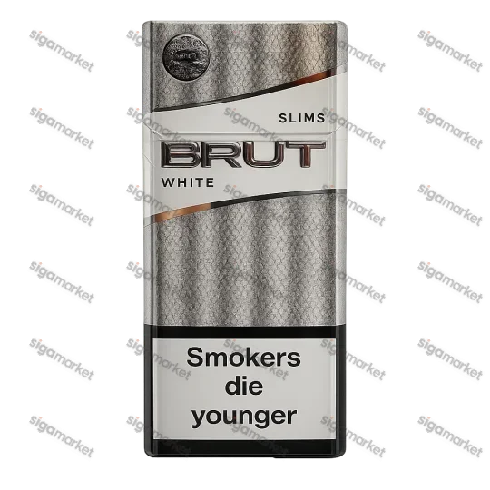 BRUT Slims White