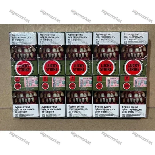 Lucky Strike Unlimited Red  с акцизом