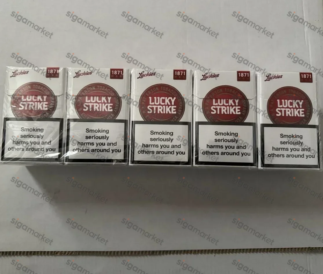 Lucky Strike Red KS — сигарети King Size Круг