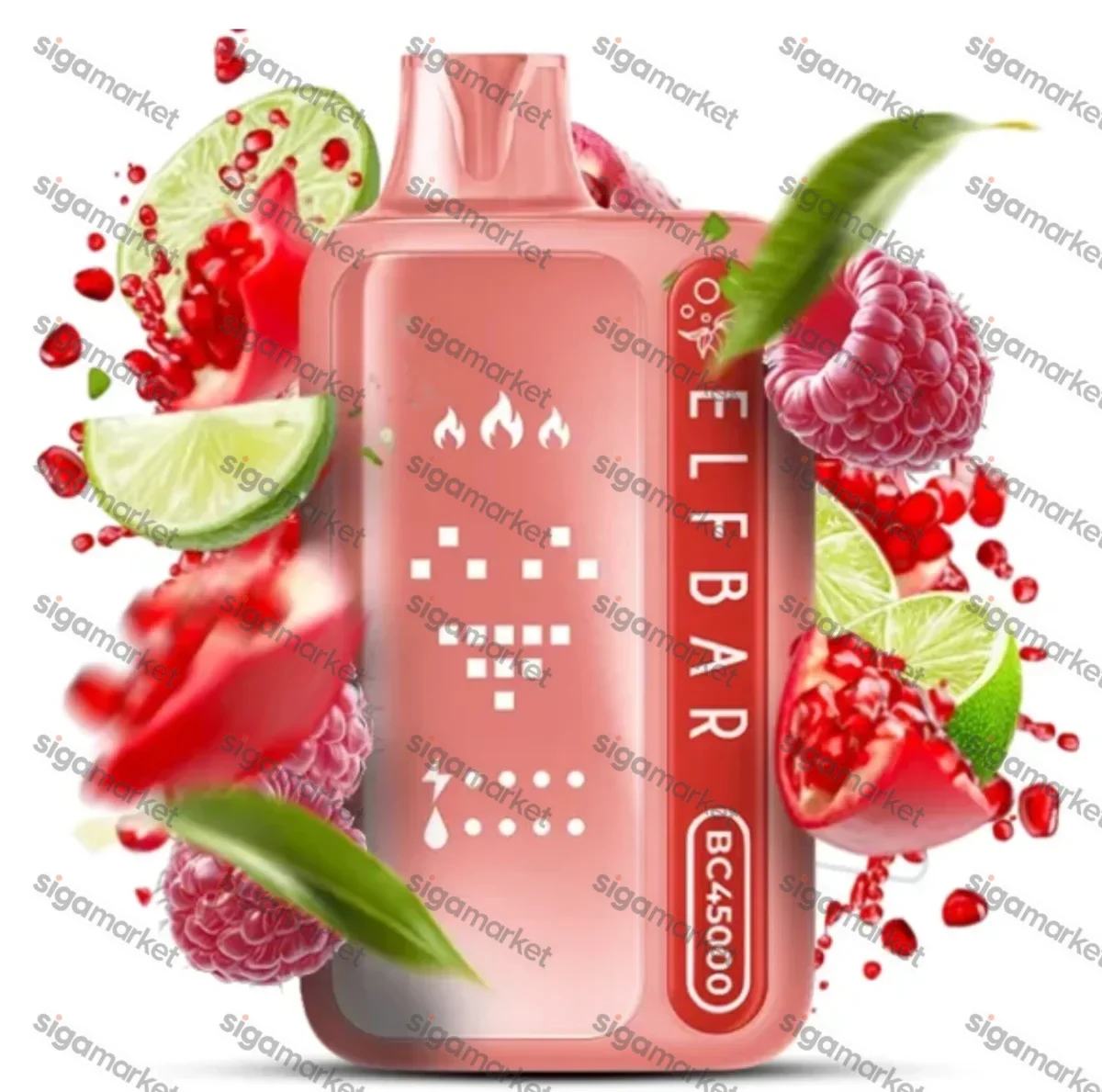 Elf Bar BC45000 Pomegranate Raspberry Lime (Гранат Малина Лайм)