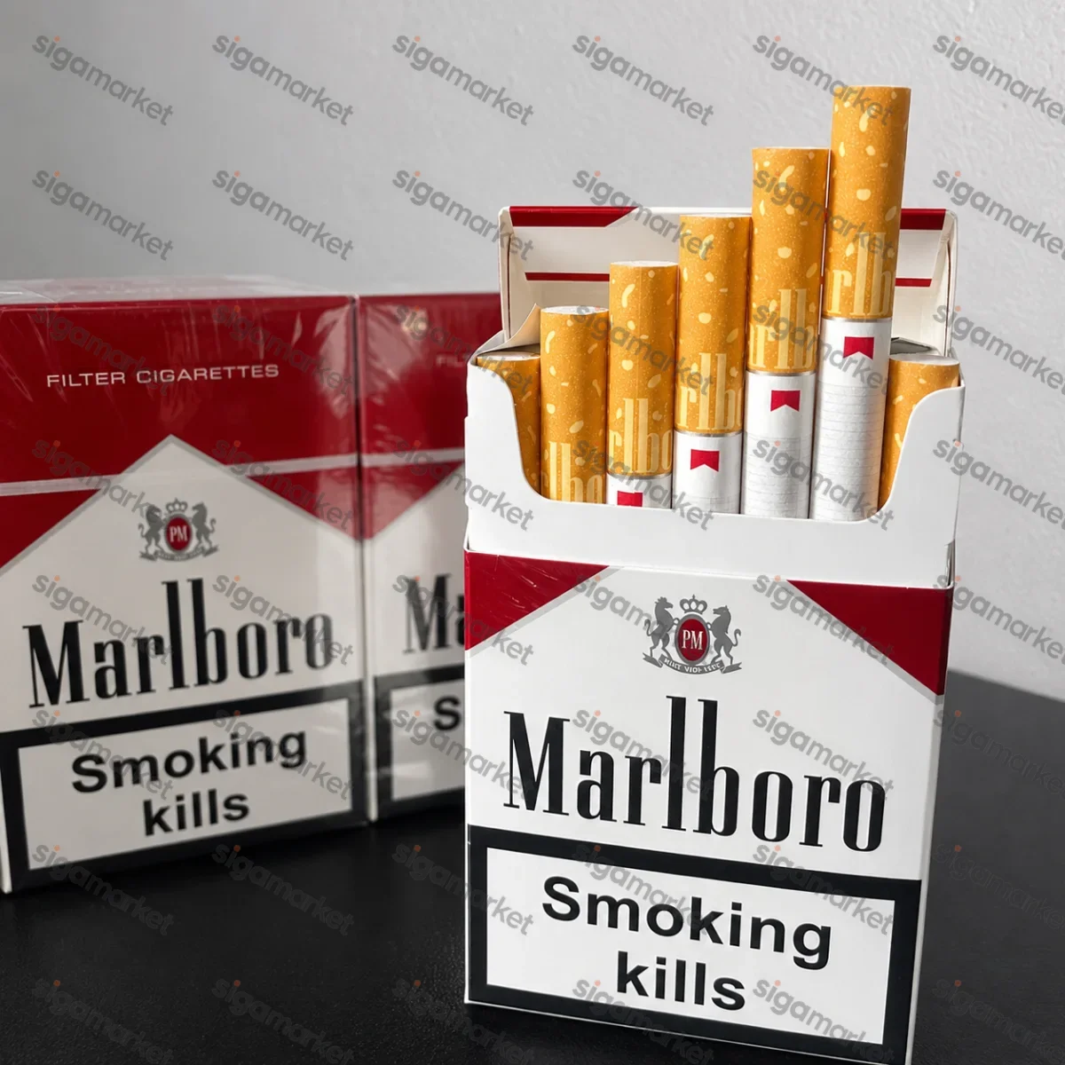 Marlboro Red KS Золоте Кільце (Флажок)
