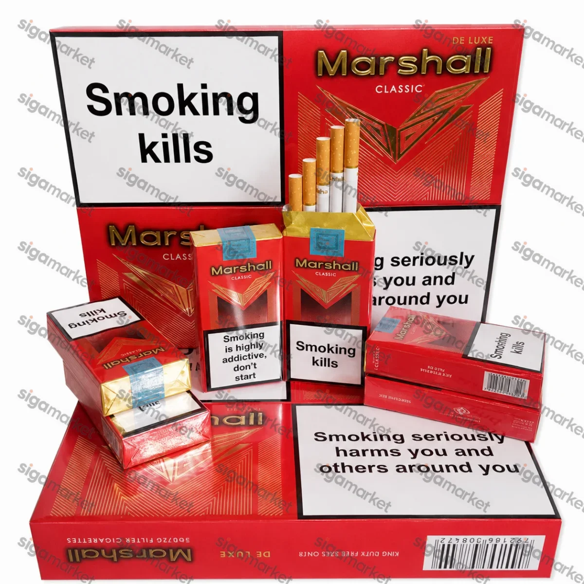 Marshall (М’яка пачка) KS Red 100mm